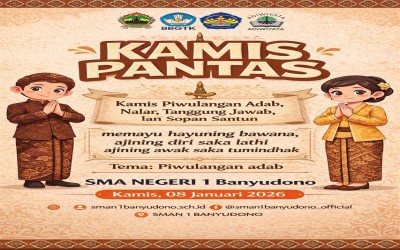 KAMIS PANTAS SMAN 1 BANYUDONO